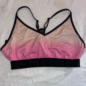 Pink Active Sports Bra Ultimate Light Line Size Large DD Has A Few Flaws ￼